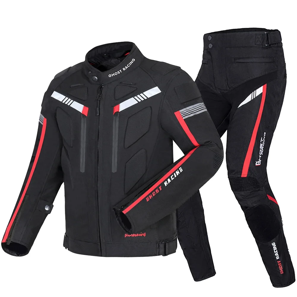 Jacket Motorcycle Cold-proof Waterproof Motocross Jacket Men Chaqueta Moto Protective Gear Motorbike Riding Clothing Moto Jacket