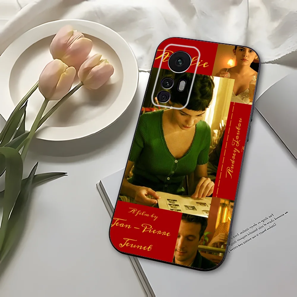 A-Amelie Classic Movie Phone Case For Xiaomi 11 Redmi Note 11 5G 8T 9A 9 10T Note8Pro Note9 12SUltra Black Case