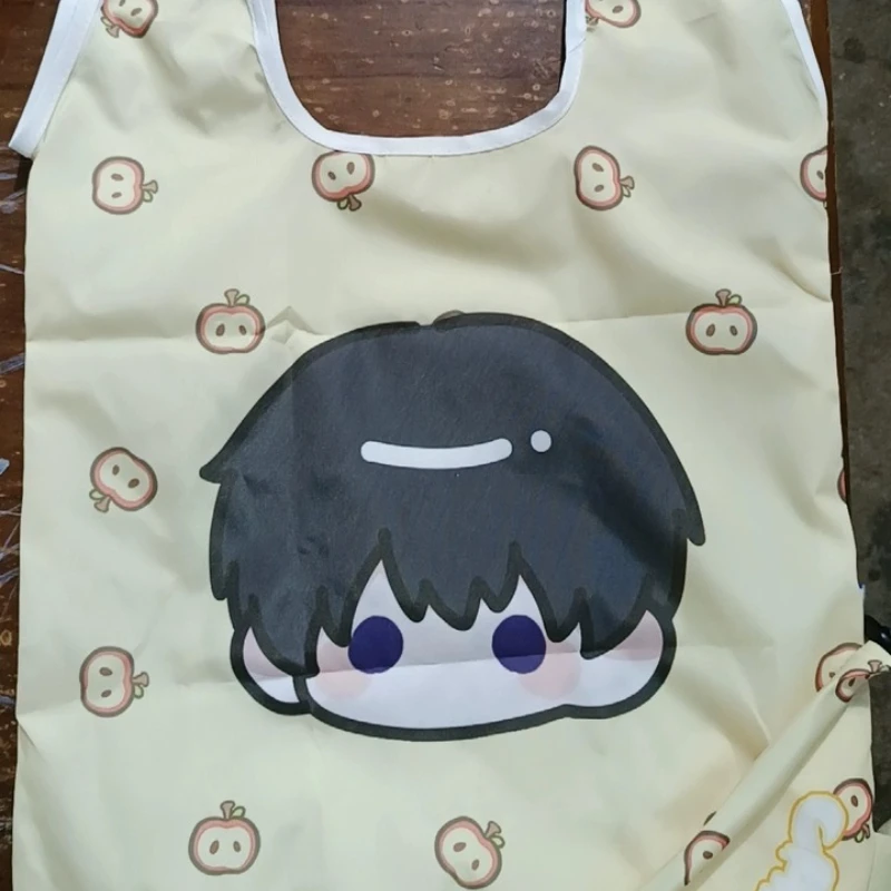 

Anime Love and Deep Space Character Foldable Tote Bag Li Shen,Qi Yu Qin Che,Shen Xinghui,Xia Yizhou Portable Shopping Bag