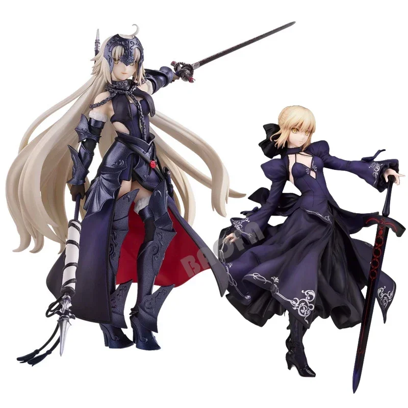 17cm Fate/Grand Order Jeanne d'Arc Anime Figure Saber Alter Rider Action Figure Altria Pendragon Figurine Model Doll Toys Gift