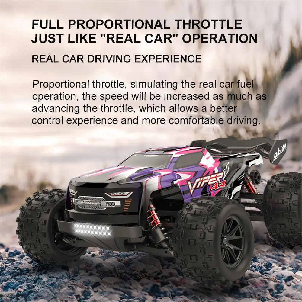 S909 S910 1:16 50 KM/H RC auto 2.4G 4WD auto telecomandate elettrico ad alta velocità Drift Monster Truck VS Wltoys 144001 giocattolo