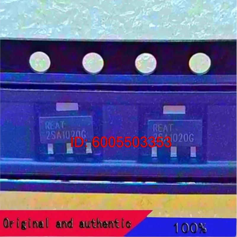50PCS 2SA1020G-Y-AB3-R SOT-89 Silicon PNP Epitaxial Transistor 2SA1020 SOT89 New Original