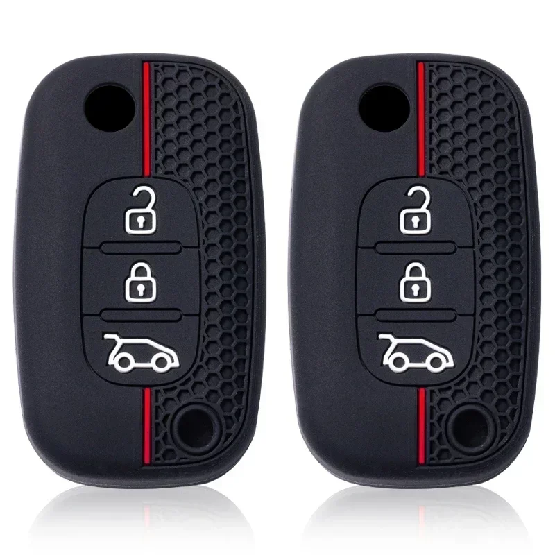 غطاء مفتاح السيارة لرينو 2016 ميجان 3 فلوينس لادا بريورا كالينا جرانتا Xray ل سمارت فورتو 453 فورفور 2015 - 2017