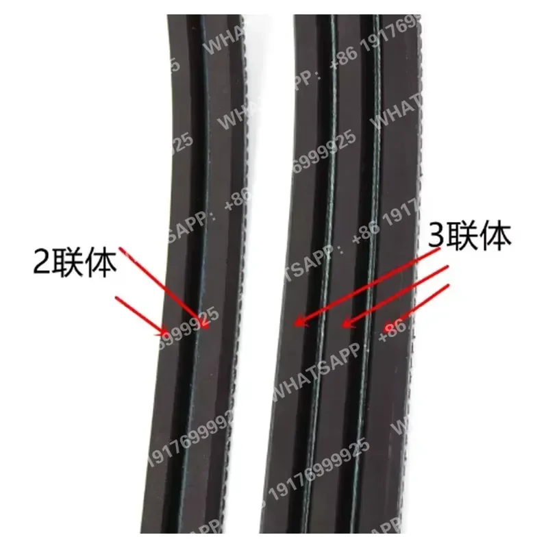 Double-tooth Rubber Track Belt, Manufactured by a Chinese Factory and Directly Dispatched.