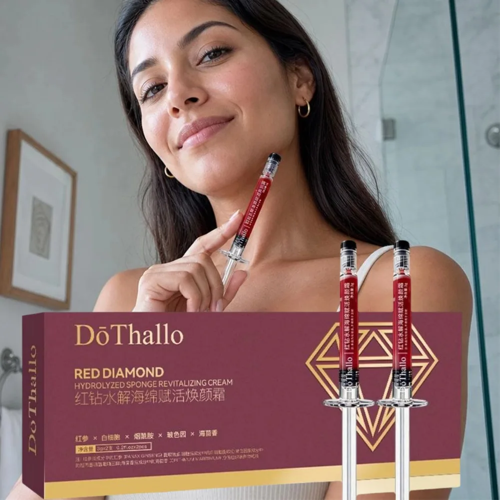 Cinema-Level Hydrolyzed Sponge Bone Needle Revitallzing Cream,Lasting Moisturizing Wrinkle Care Face Booster,Reshape Skin State