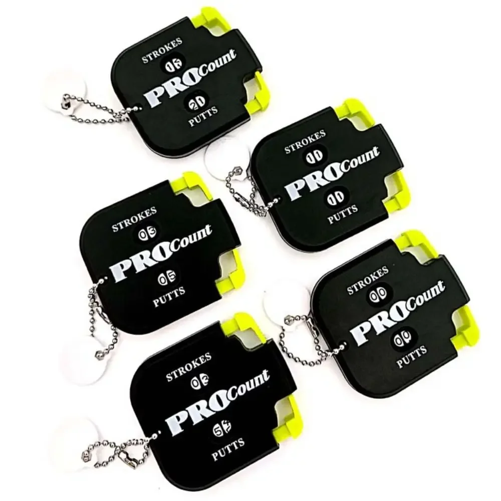 Two Digits Golf Scorer Golf Count With Keychain Two Digits Scoring Keeper Golf Shot Count Stroke Putt Score Counter Accessories