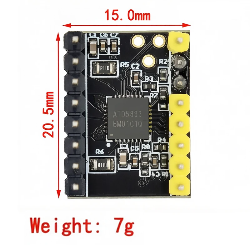 TMC2209 TMC2208 ATD5833 Stepper Motor Driver Module With Blue Heat Sink Silent Stepstick For 3D Printer Motherboard