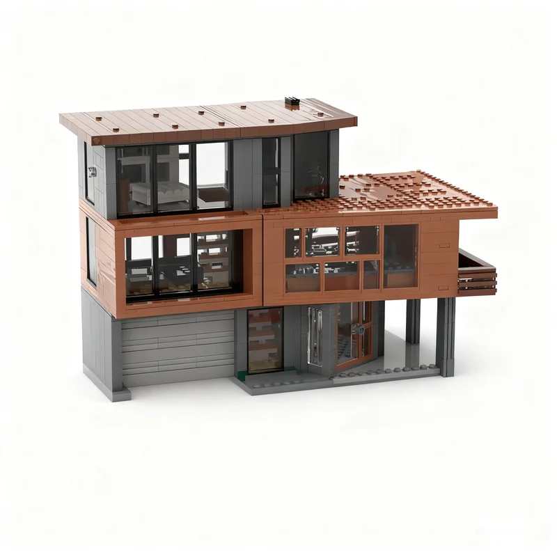 315 stuks MOC Modulaire straatbeeld-displayset Twilight Model Bouwstenen Architectuur Speelgoed Kerstcadeaus Idee Baksteen Onderwijs