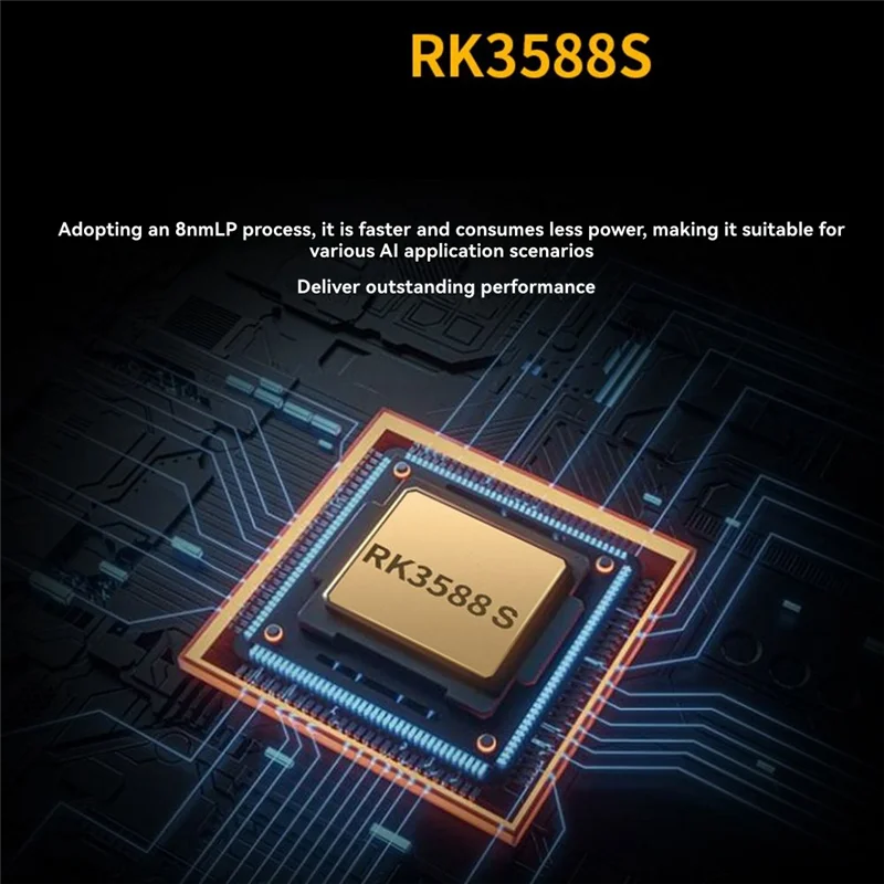 AAAEL-для Orange Pi 5 RK3588S PCIE модуль + корпус из алюминиевого сплава Wi-Fi + BT SSD Gigabit Ethernet плата работает для ОС Android Debian