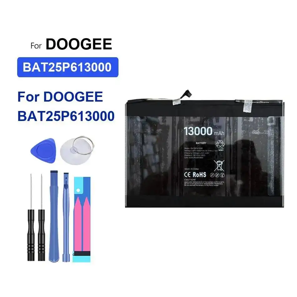 

Аккумулятор для ноутбука Doogee BAT25P613000, 13000 мАч, высокоэффективный, надежная замена