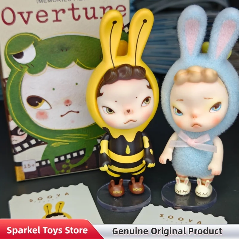 Genuine Sooyastudio Overture 2.0 Series Blind Box Figure Cute Cat Collectible Decorative Toy Desktop Display Figurine Gift