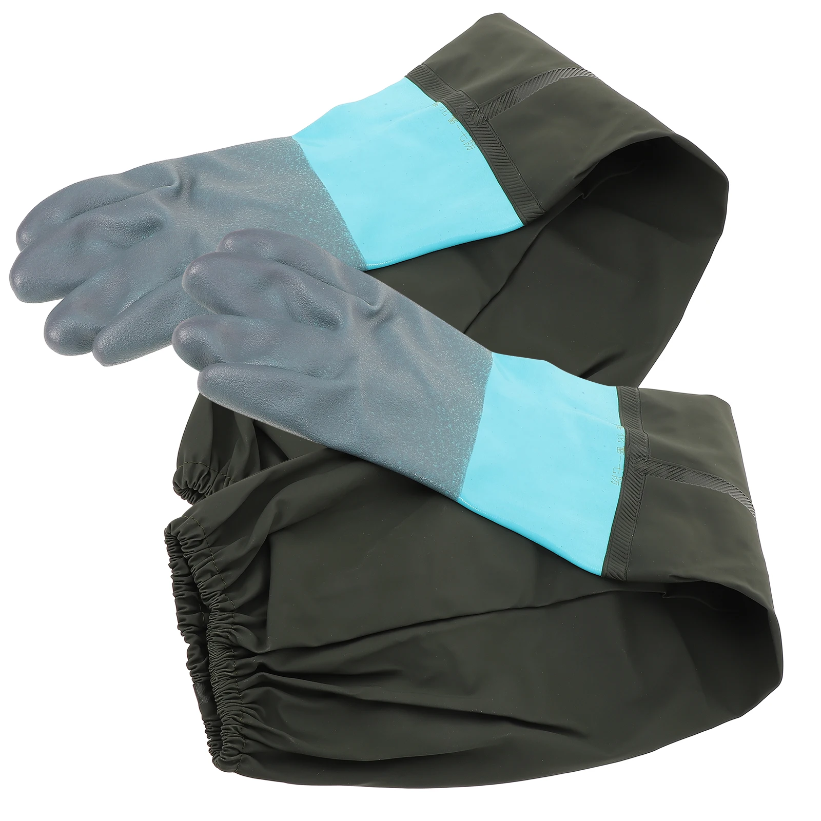 

1 Pair Anti-Puncture Waterproof Gloves Heavy Duty Work Gloves For Safety Protection Non-Slip Household Industrial Outdoor Use