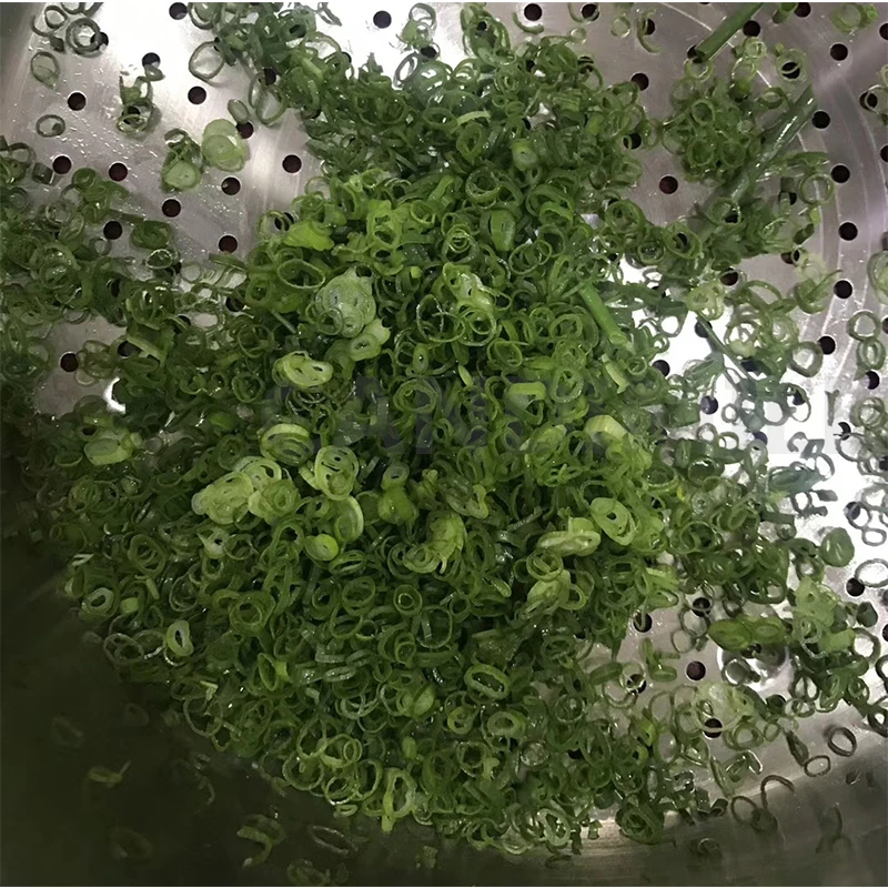 Cortadora eléctrica multifunción, cortadora de cebollas verdes, cortadora de verduras de acero inoxidable
