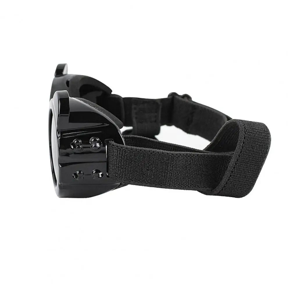 Shatterproof Dog Goggles Adjustable Dog Goggles for Small Medium Dogs Uv-proof Windproof Pet Sunglasses with Soft Frame