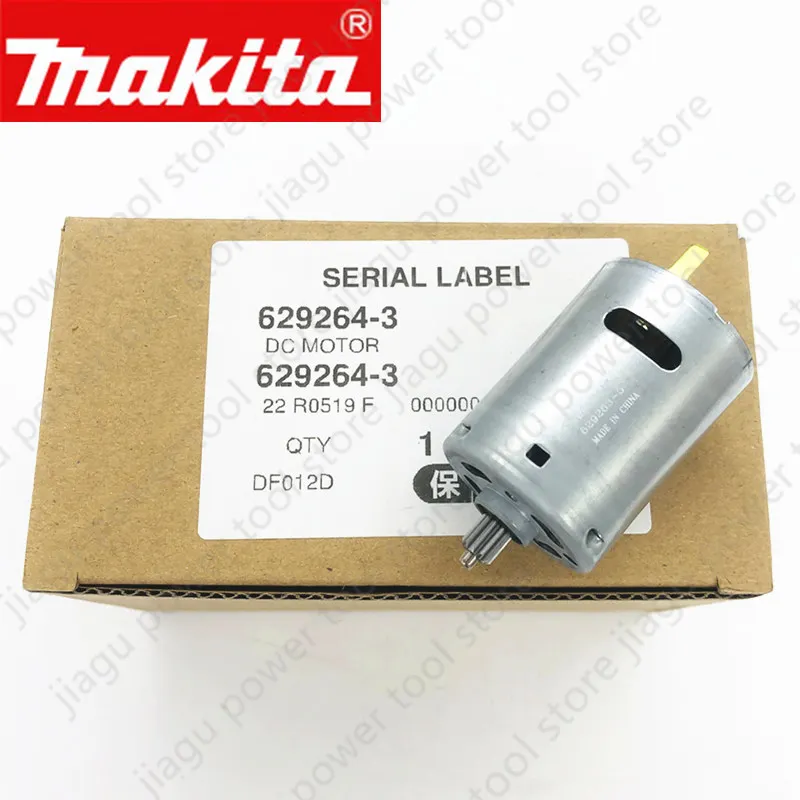 Motor genuíno do motor para ferramentas elétricas, driver de impacto sem fio tipo caneta, peça de ferramenta elétrica, 629264-3 DF012D para Makita DF012DSE DF012DZ, 7.2V