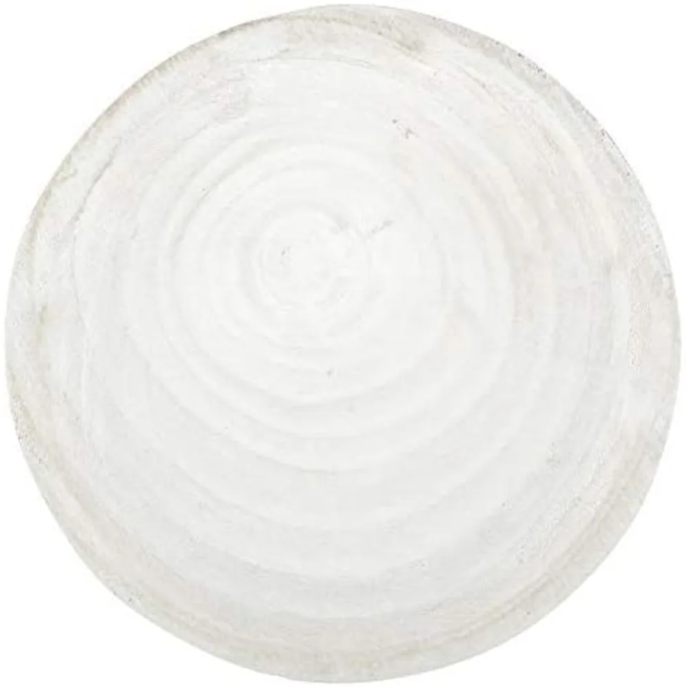 وعاء خشب بولونيا، متوسط، أبيض