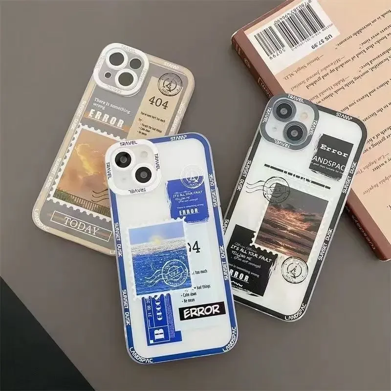 Heart Print Phone Case For Iphone 6 S 6S 7 8 Plus 11 12 13 14 Pro Max 13 Mini 11 Cute Bear Soft TPU Cover Couple Coque Capas