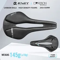 RYET Bike Saddle 3D Printed 135MM 143MM 7x9mm 145g 95g Unique Design Bicycle Seat MTB Gravel Road Bicycle Saddle Cycling Parts