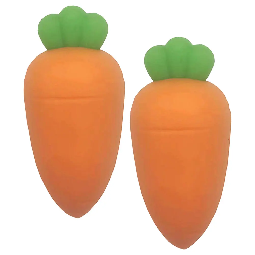 

2pcs Silicone Bottle Stopper Carrot Shape Plug Airtight Seal For Glass Bottles Reusable Cute Bottle Toppers Whiskey