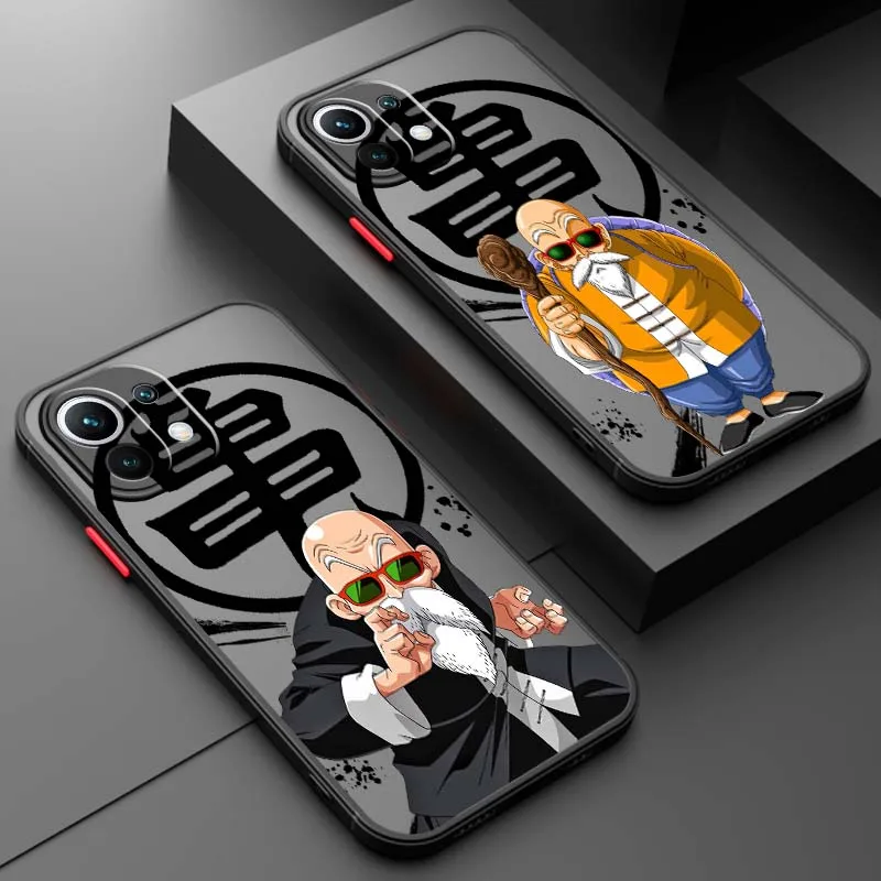 Чехол для телефона K-Kame S-Sennin в стиле аниме для Xiaomi 14T 13T 13 12T 12 12S 11T 11 11i 10 10T Ultra Pro Lite, матовый полупрозрачный