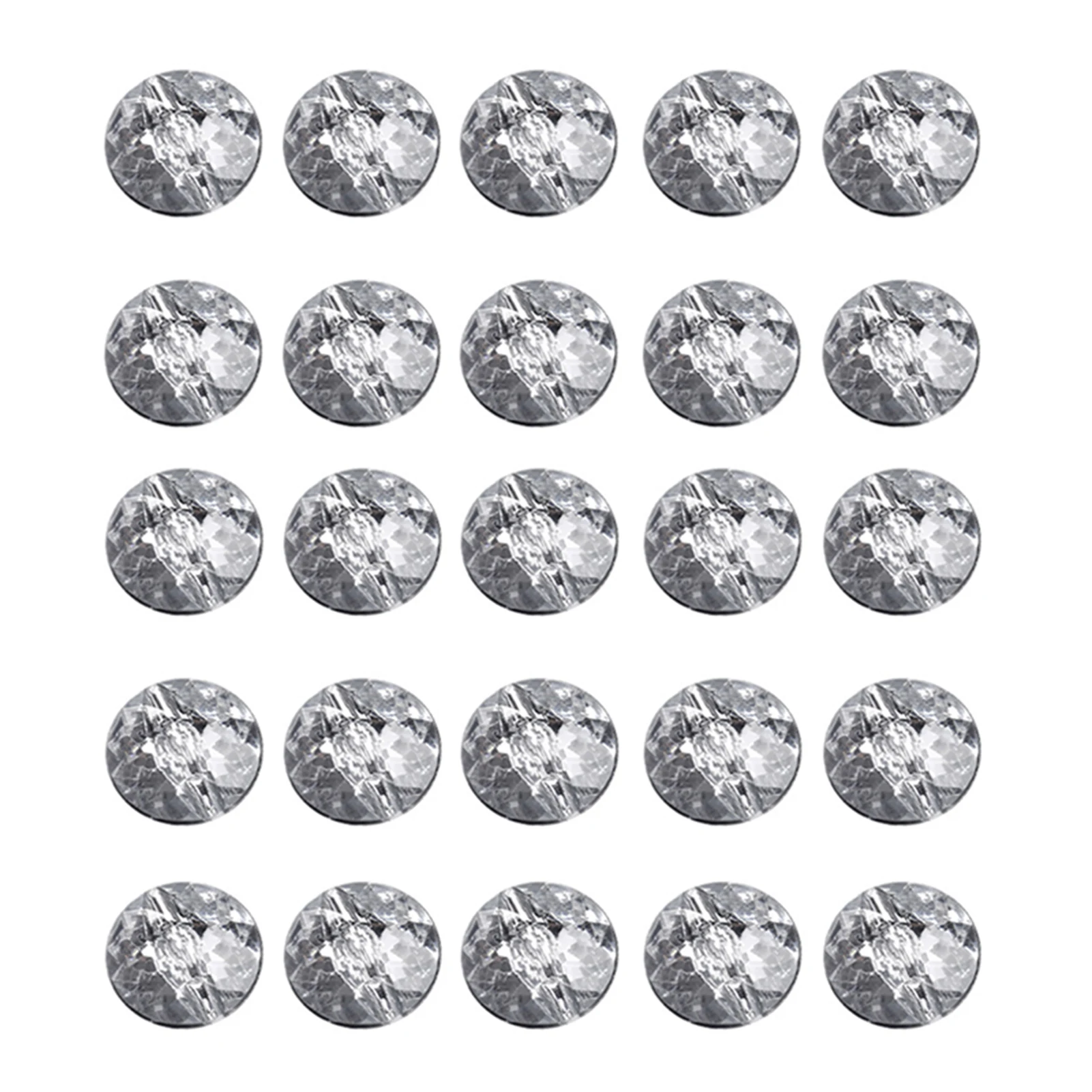 Acrylic Crystal Rhinestone Buttons for Upholstery Bedhead Decoration Clear rhinestone Tufting Fastening Buttons DIY Sewing