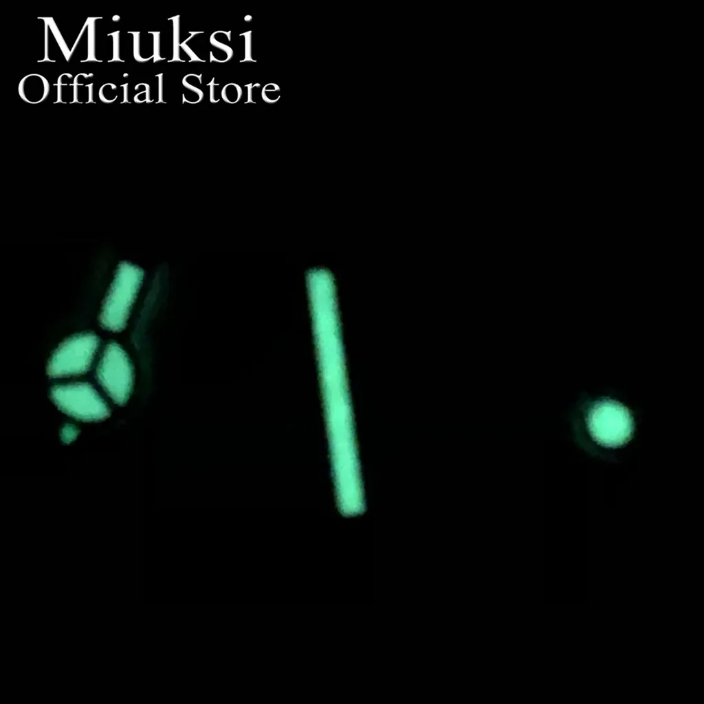 Miuksi red watch hands green luminous hands fit NH35 NH36 ETA2824 2836 Miyota8205 8215 821A Mingzhu DG2813 3804 PT5000 movement