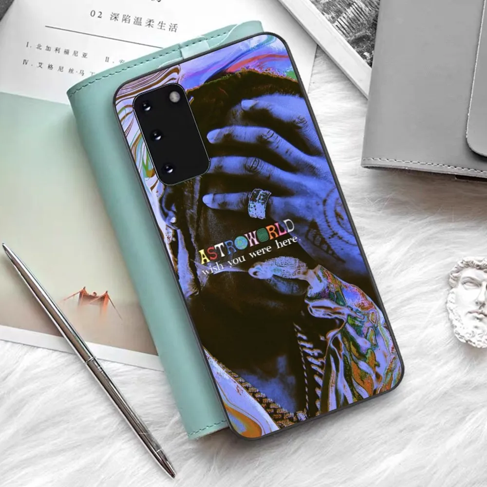 Astroworld Travis Scott Phone Case For Samsung S 9 10 20 21 22 23 30 23plus lite Ultra FE S10lite Fundas