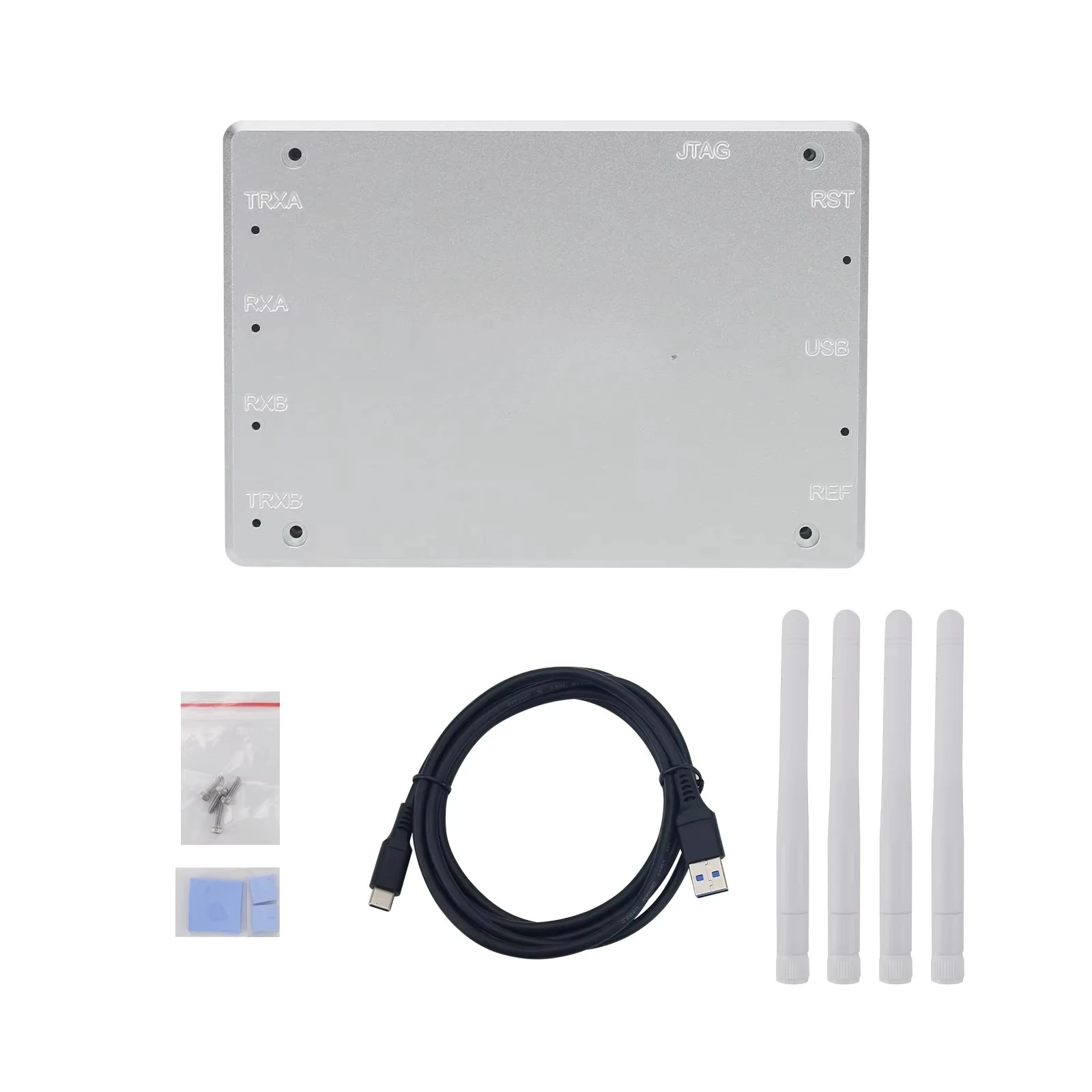LibreSDR Aluminum SDR Case with Accessories for HamGeek B210 Mini & B220 Mini SDR Development Boards