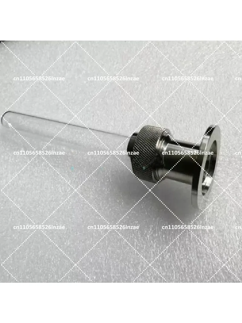 KF16 KF25 Vacuum Test Adapter for Quartz Tube with 200 Micron Filter
