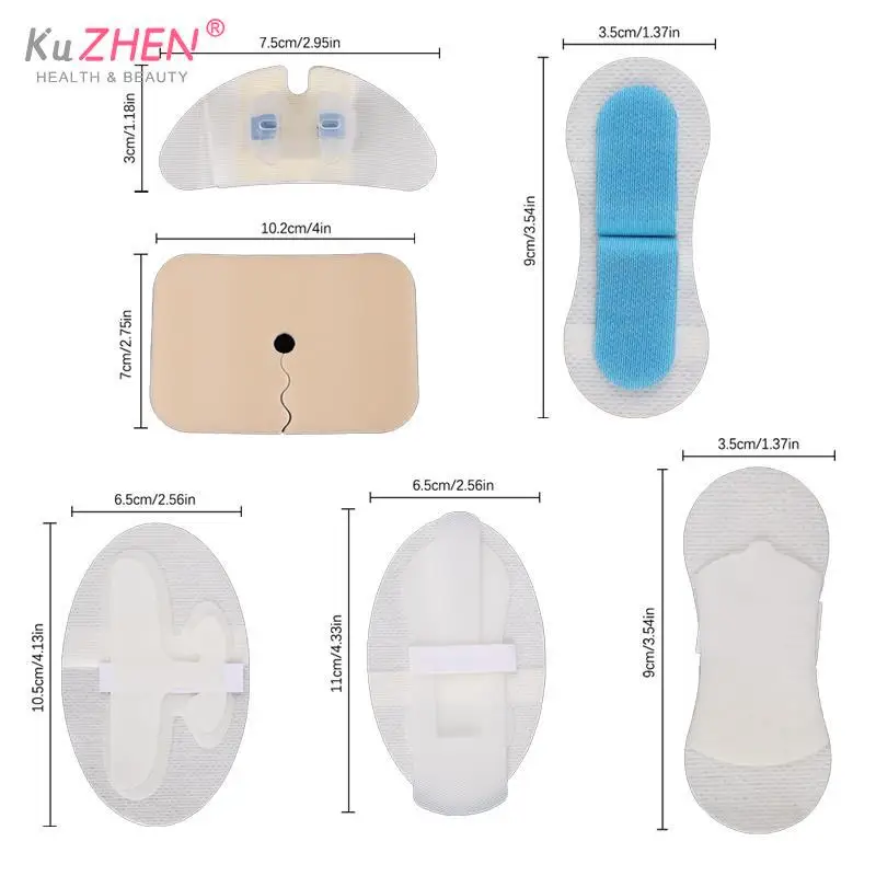 Catheter Holder Tube Urinarysticker Leg Tape Fixing Strap Drainage Fixator Peritoneal Urine Fixators Dialysis Accessories Straps