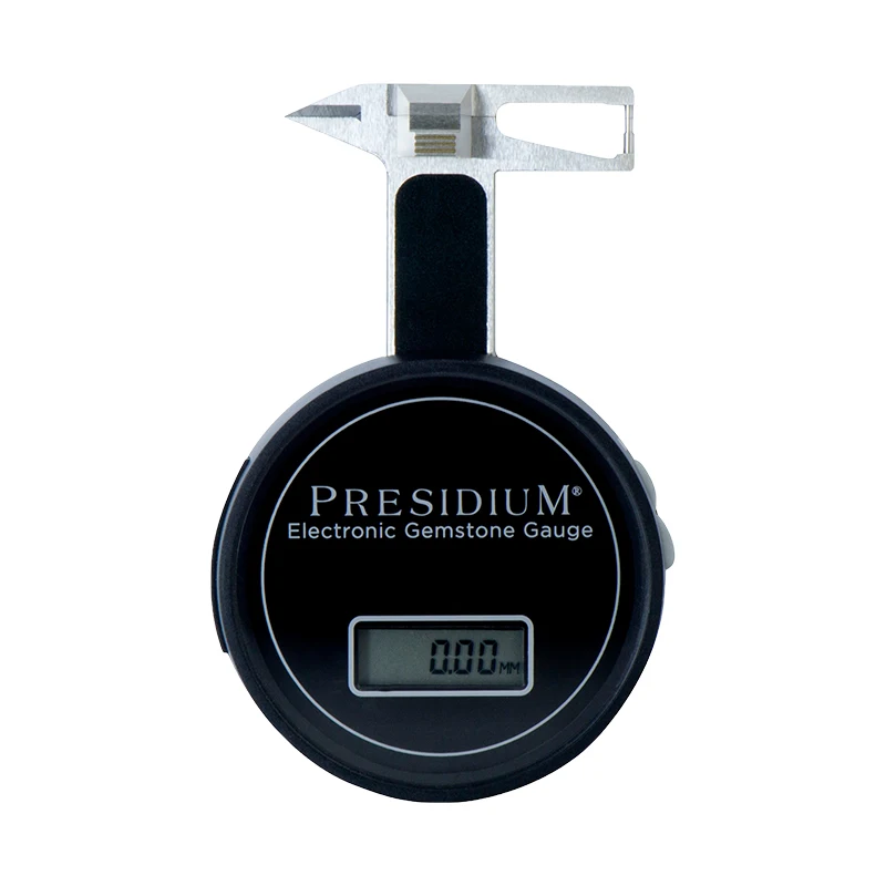 Presidium Electronic Digital Gemstone Gauge Meter PEGG 0.01mm Accuracy Digital Carat Millimeter for Round Brilliant-Cut Diamonds