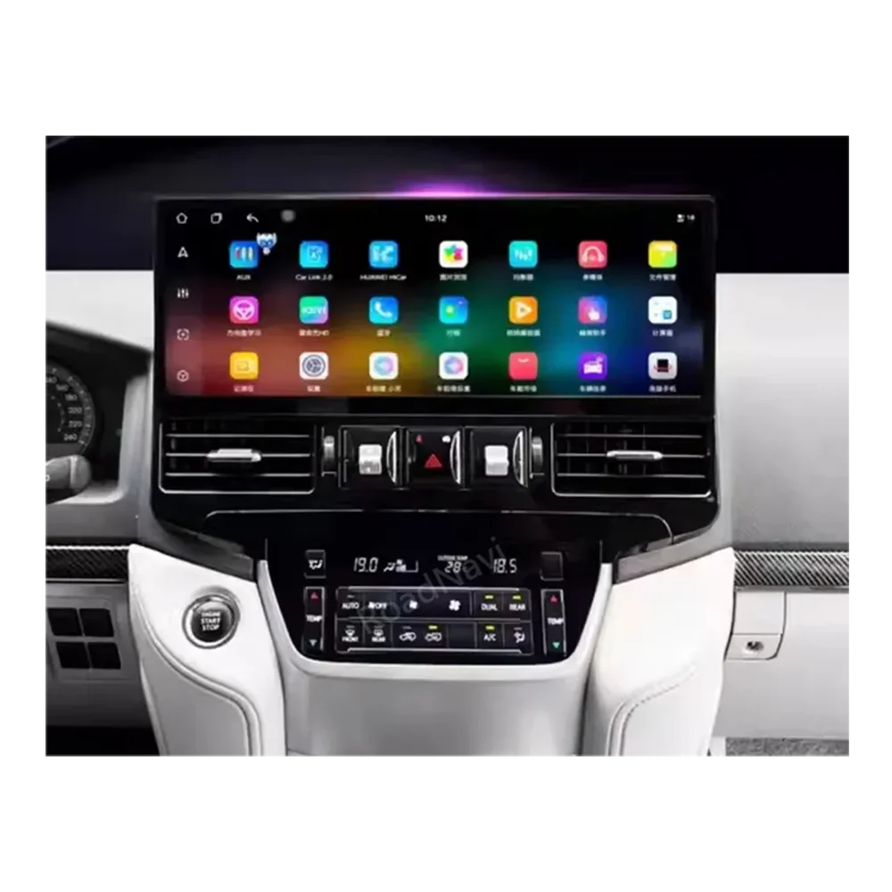 

17.3'' Автомобильный мультимедийный плеер на Android 13 для Land Cruiser LC200 2016-2021, обновление до LC300 2022