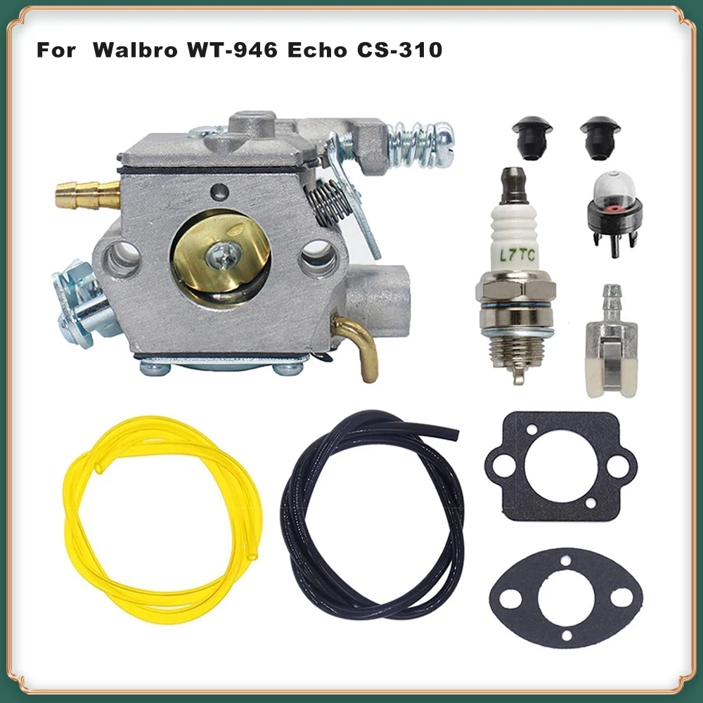 

Replacement Walbro WT-946 Carburetor for Echo CS-310 Chainsaw - Compatible with Part # A021001700