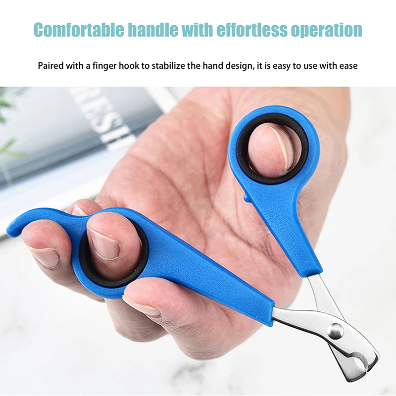 1 PC สแตนเลสสตีลสุนัขแมว Claw เล็บกรรไกรลูกสุนัข Clipper เล็บเครื่องตัด Trimmer PET Toe Grooming ผลิตภัณฑ์เล็บ Clippers