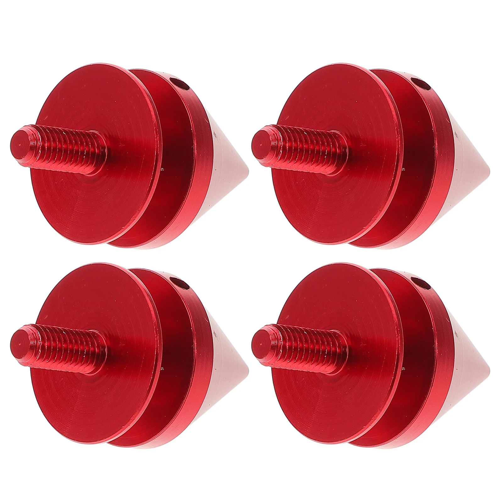 

4PCS Modification Gasket Screws Car Bumper Bolts Aluminum Alloy Reinforce Stability Safety Auto Body Fasteners