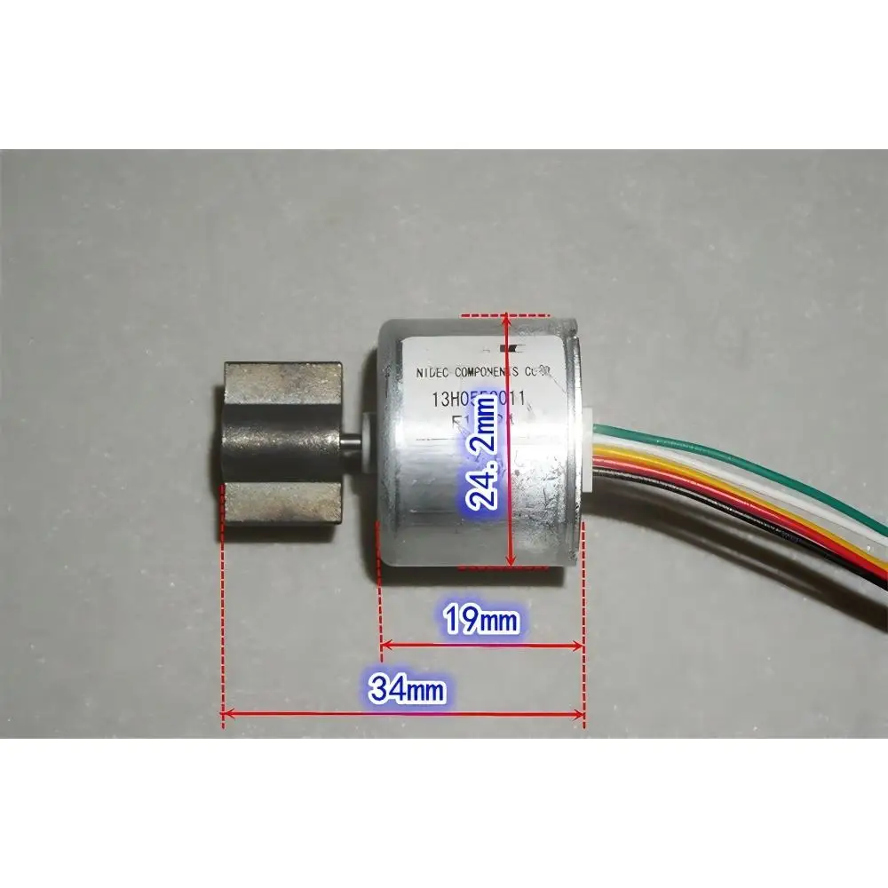 24mm Built‑in Driver Brushless Vibration Motor 7‑12V Low Noise PWM Speed Control Forward Reverse Rotation RPM Signal Feedback