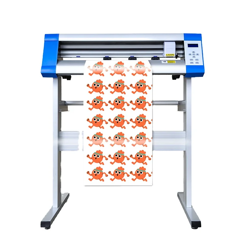 

Hot Sale High Quality 630mm Vinyl Contour Print And Cut Mobile Skin Plotter Graph Cutting Machine