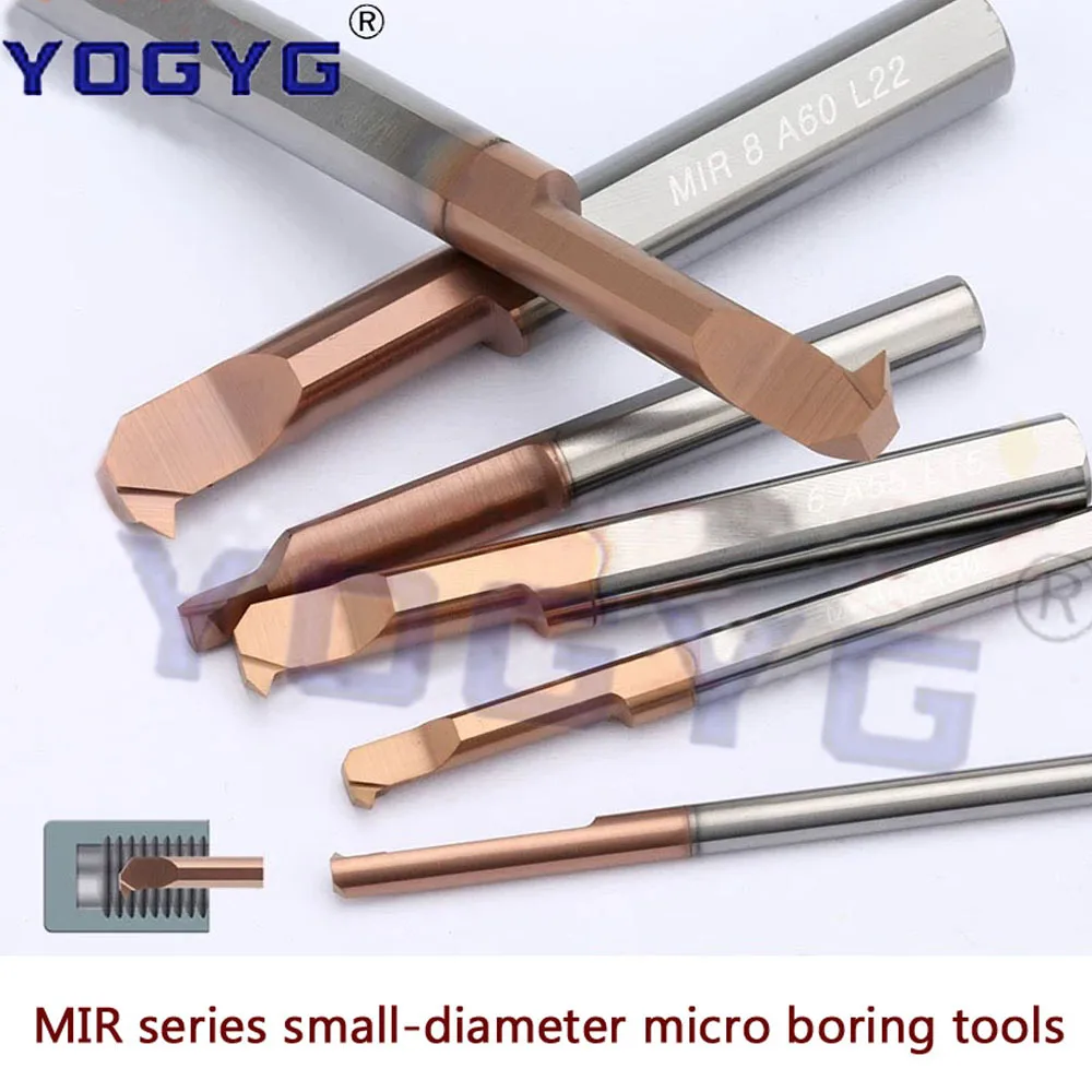 HRC56 MIR A60 A55 ثقب صغير موضوع مملة أداة MIR3 MIR4 MIR5 MIR6 MIR8 L10 L15 قطر صغير كربيد الموضوع أداة عمود تخريم