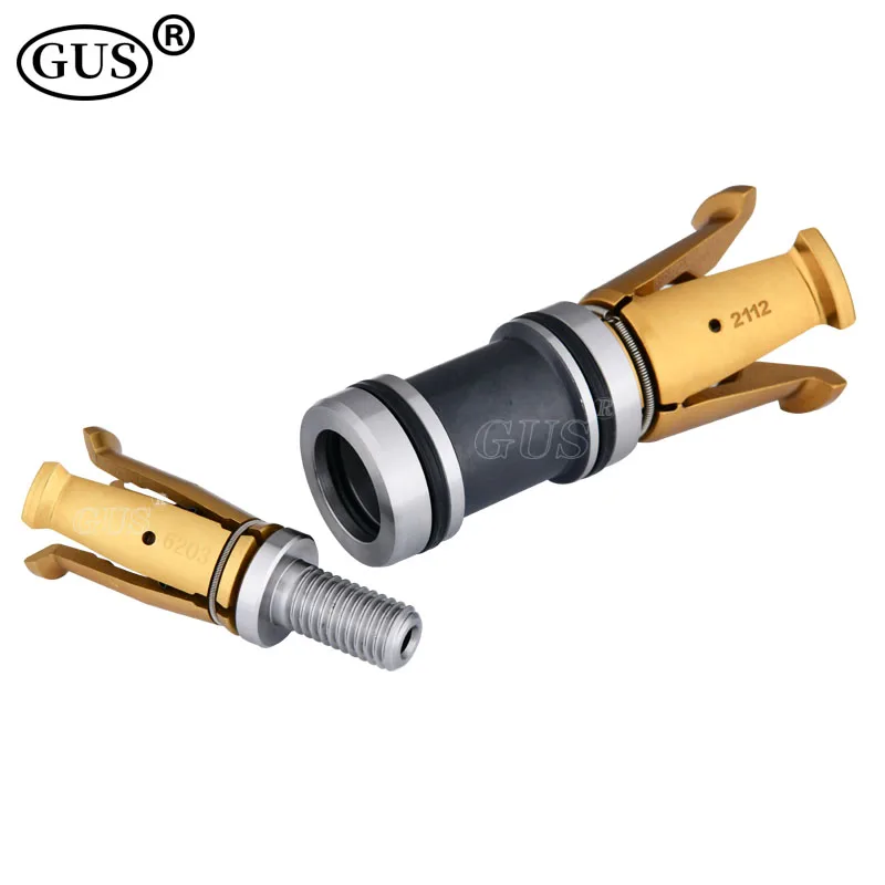 BT30 BT40 BT50 ISO25 HSK32 HSK63A 45° Gripper External Internal Threaded Spindle Claw 4 Petal Pull Clamp Tool CNC Machine Center