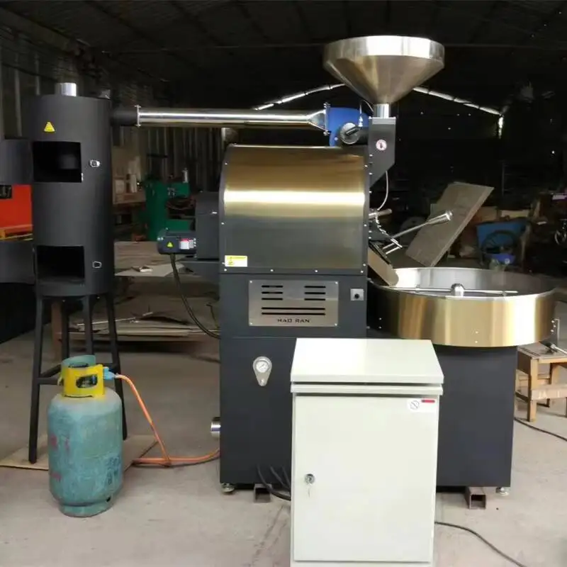 

Stainless Steel 3Kg/6Kg/10Kg/15Kg/20Kg/30Kg Coffee Bean Roasting Equipment Roaster Hine