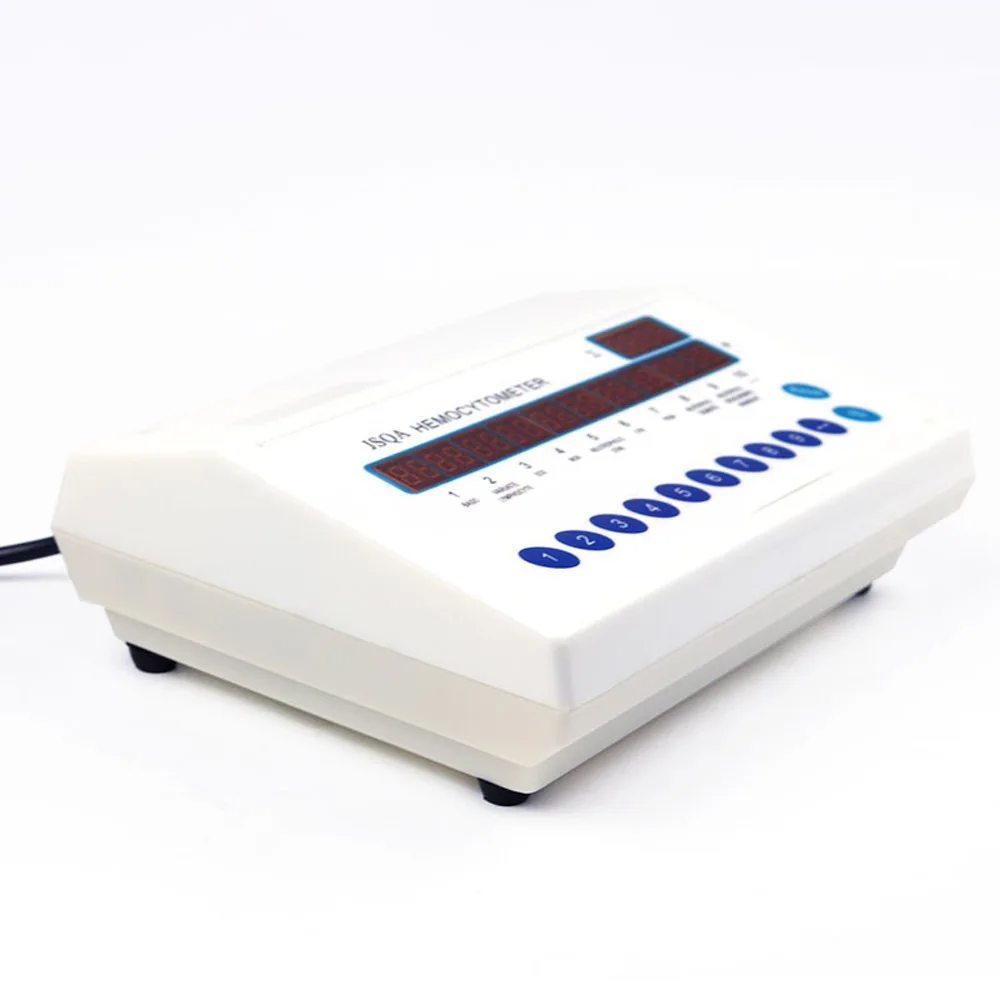 Hemocytomètre compteur de Classification des cellules sanguines JSQA comptage manuel des cellules sanguines blanches pour animaux de compagnie 220V