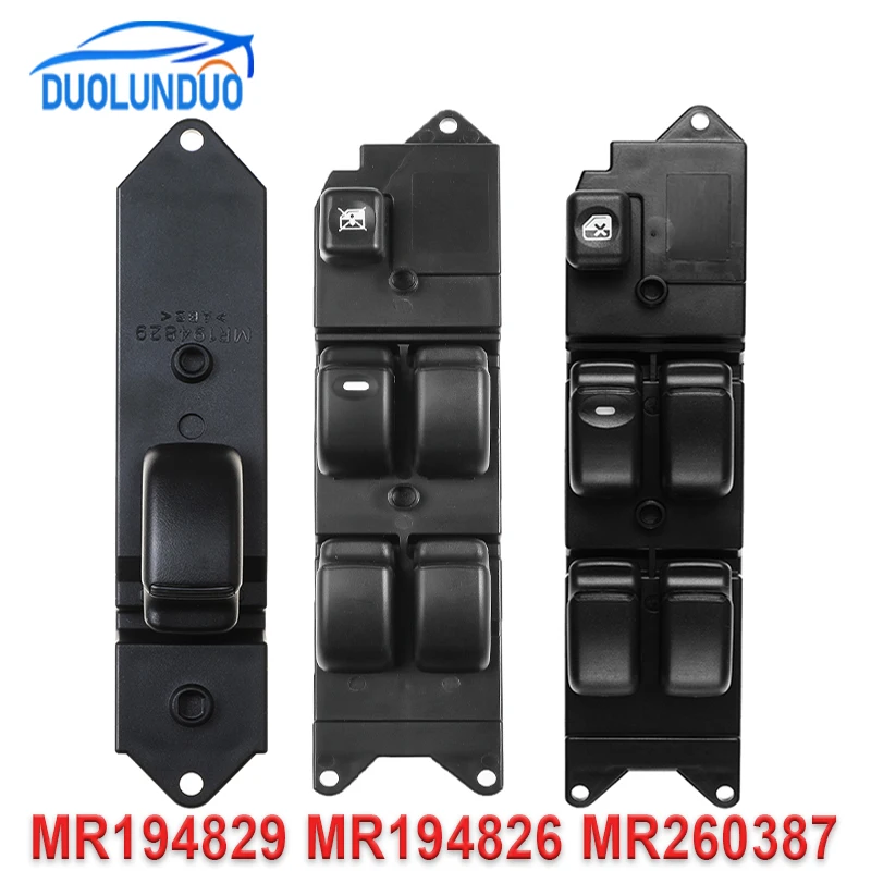 New MR194829 Power window single switch For V43 V45 Mitsubishi Mirage Lancer Montero Sport 02-2013