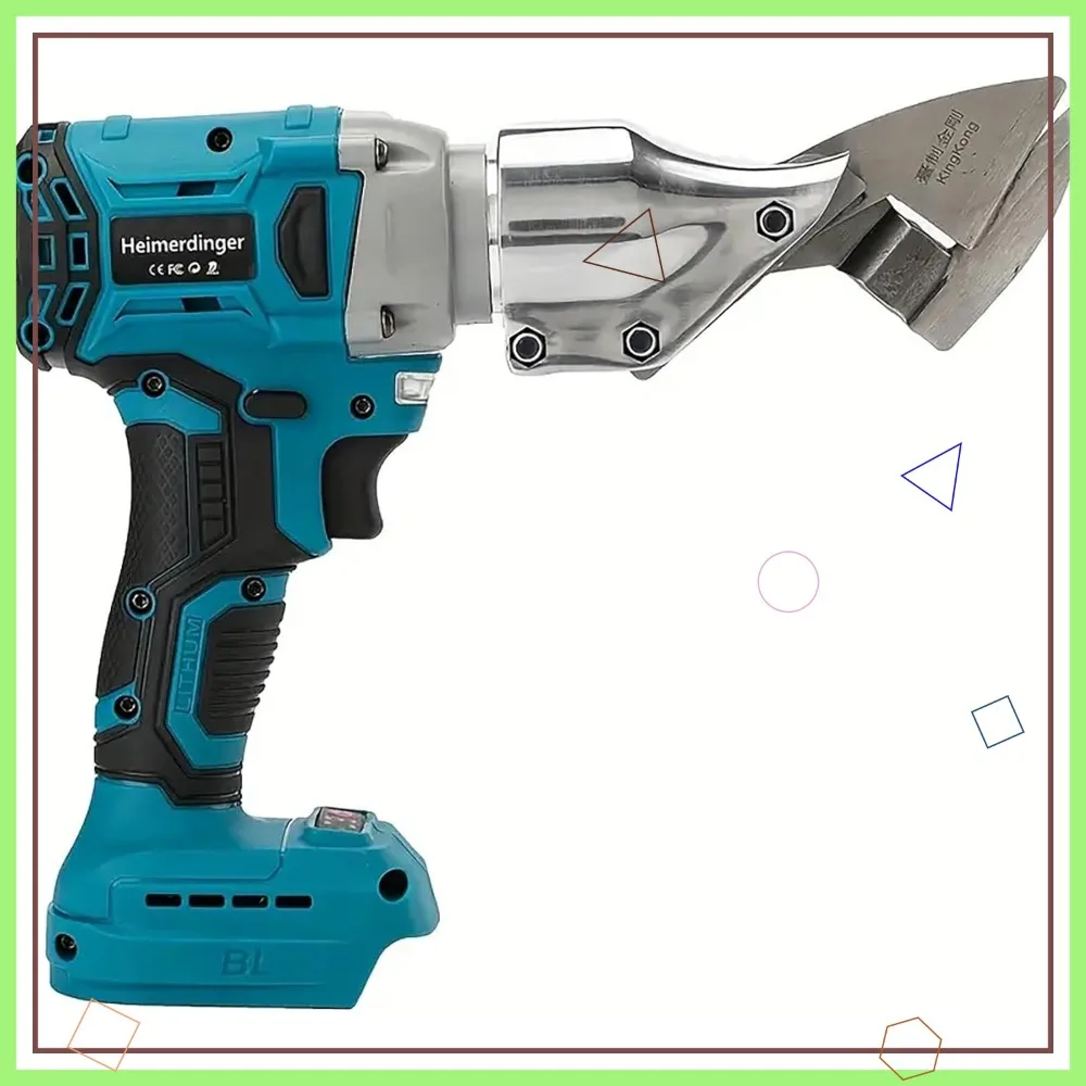 

Brushless Cordless Metal Shear for 18V Battery, Heavy Duty Electric Scissors, Variable Speed