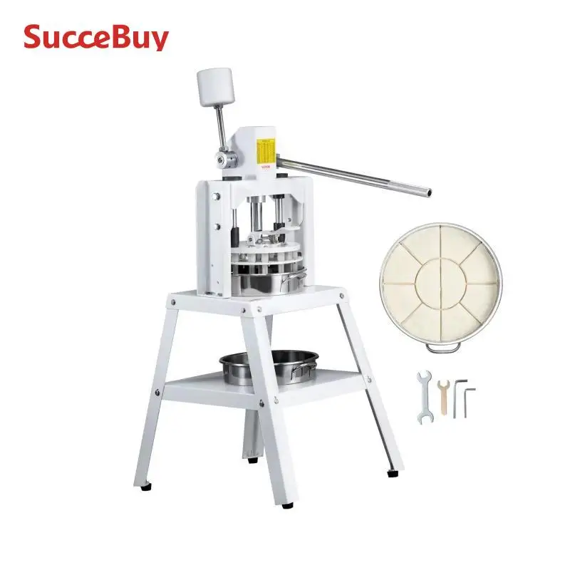 SucceBuy العجين مقسم مستدير 10 قطعة دليل العجين آلة مقسم متساوية مع شفرة صينية من الفولاذ المقاوم للصدأ لمطعم المخابز #1