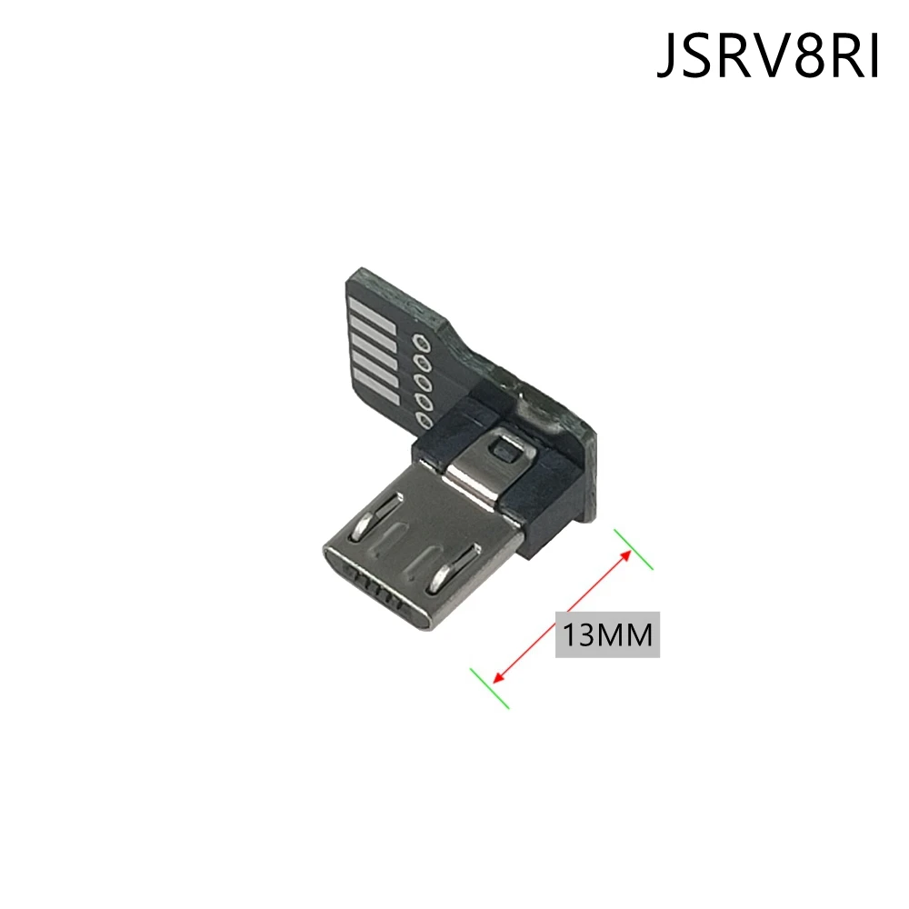 

DIY Micro USB 2.0 Male Plug Female jack Connector 4 Pin 2 Extension Cable Wire Cord Power Charge Data Transmission