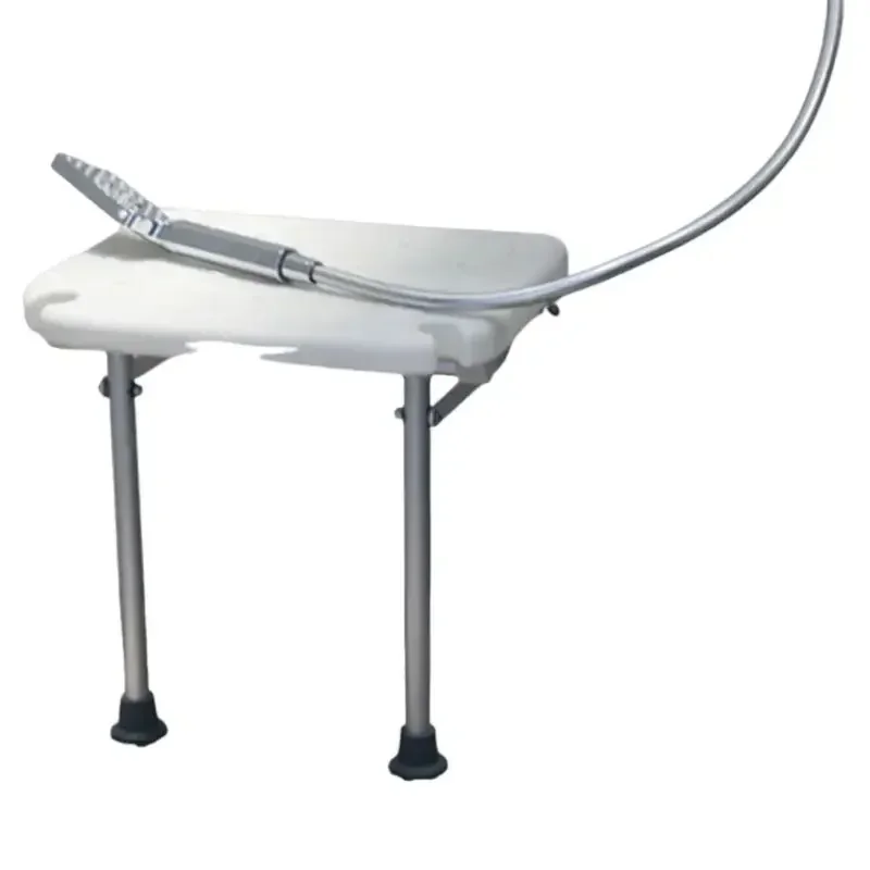 Elderly Adult Bathroom Shower Stool Patient Folding White Disabled Shower Chair Taburetes Plegables Auxiliary Furniture