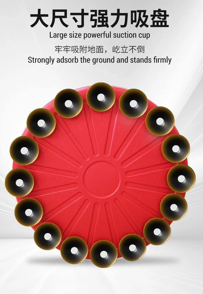 Adults & Kids Durable Eco-Friendly 25KG/37kg 1.8m Standing Kickboxing Punching Bag with Silicone Material and Water Sand Filling view 3