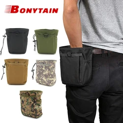 Borsa per il riciclaggio portatile in Nylon 600D borsa per il riciclaggio all'aperto Molle borsa per appendere lo zaino borsa tattica per la caccia sportiva in vita EDC Gear