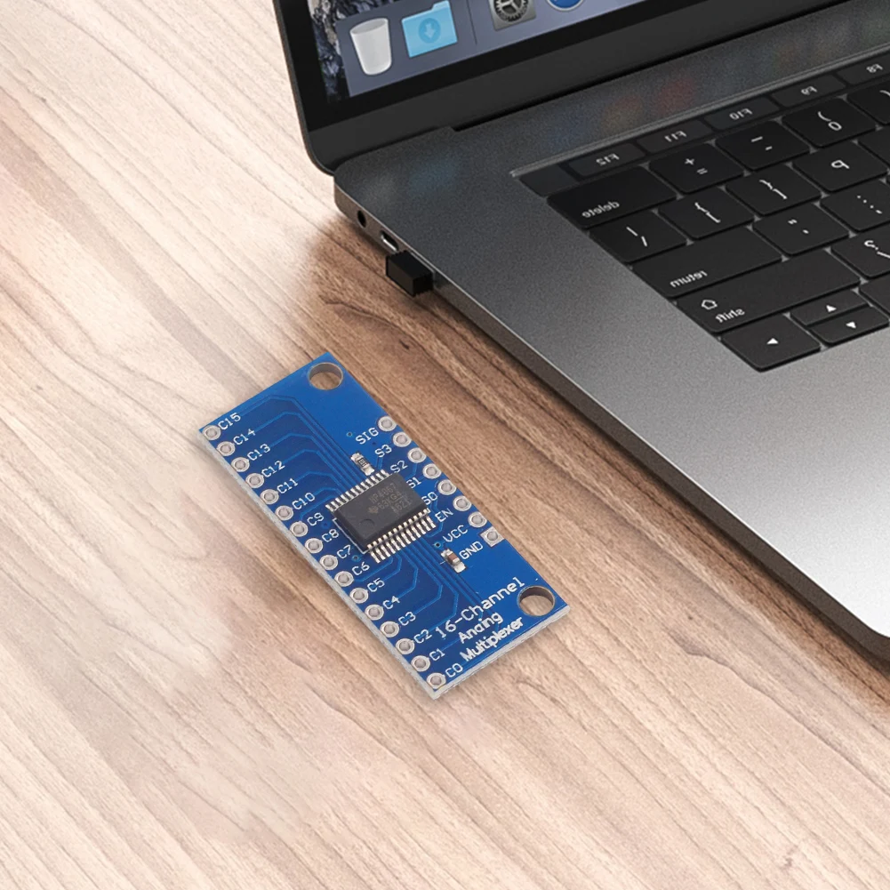 CD74HC4067 Analog Multiplexer Selector Module 16 Channel Breakout Board for Precise Signal Routing in Electronics