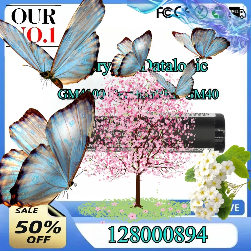 

Аккумулятор для сканера штрих-кода емкостью 3400 мАч для Datalogic BT-8 RBP-4000 Gryphon 128000894 GM4100 GM4130 GM4430 GM4400 GBT4400 4430 RBP-GM40